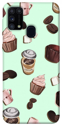 Чохол itsPrint Coffee and sweets для Samsung Galaxy M31