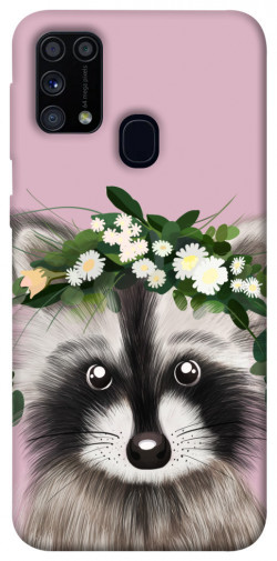 Чехол itsPrint Raccoon in flowers для Samsung Galaxy M31