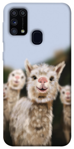 Чохол itsPrint Funny llamas для Samsung Galaxy M31
