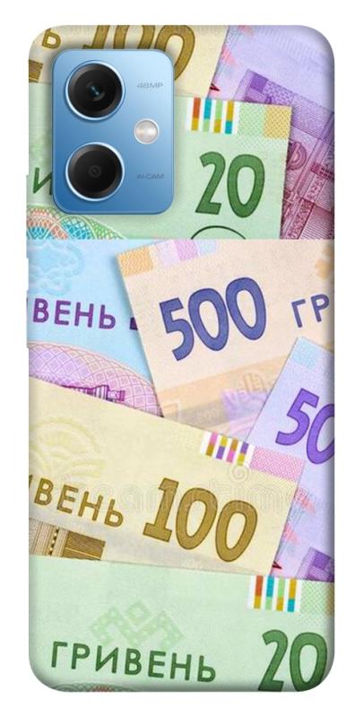 Чохол itsPrint Гривня для Xiaomi Redmi Note 12 5G, гроші, купити оптом з доставкою