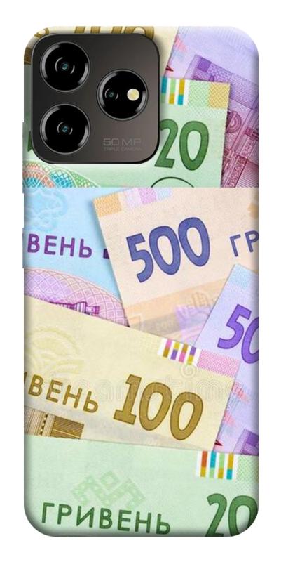 Чехол itsPrint Гривня для ZTE Blade V50 Desing 4G, деньги, купить оптом с доставкой