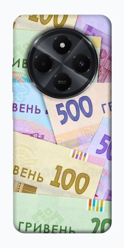 Чохол itsPrint Гривня для Xiaomi Redmi 14C / Poco C75, гроші, купити оптом з доставкою