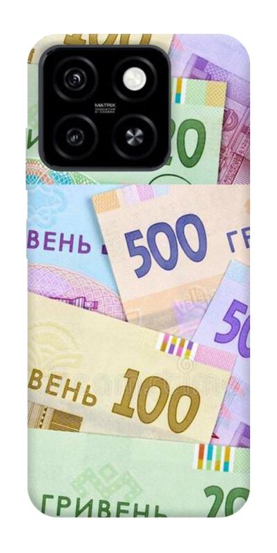 Чехол itsPrint Гривня для ZTE Blade A55 4G, деньги, купить оптом с доставкой