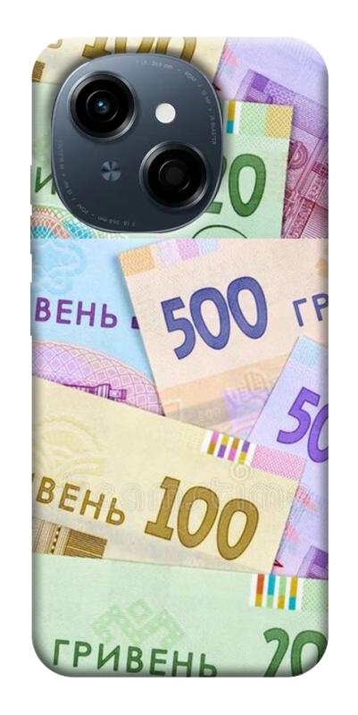 Чехол itsPrint Гривня для TECNO Spark Go 1, деньги, купить оптом с доставкой