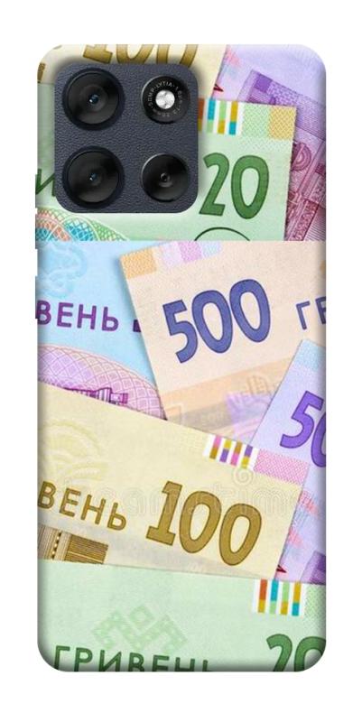 Чохол itsPrint Гривня для Motorola Moto G56 5G, гроші, купити оптом з доставкою