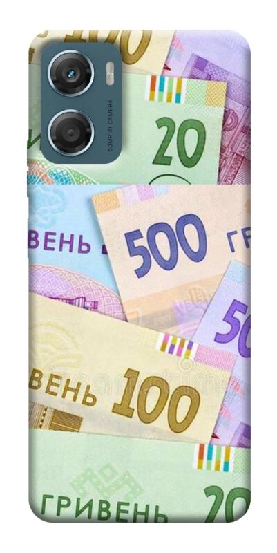 Чохол itsPrint Гривня для Motorola Moto G06, гроші, купити оптом з доставкою