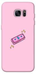 Чехол itsPrint Simple pink money для Samsung G935F Galaxy S7 Edge