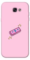 Чехол itsPrint Simple pink money для Samsung A720 Galaxy A7 (2017)