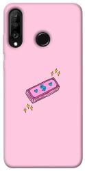 Чехол itsPrint Simple pink money для Huawei P30 lite