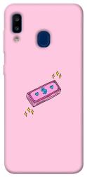 Чехол itsPrint Simple pink money для Samsung Galaxy A20 / A30