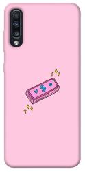 Чехол itsPrint Simple pink money для Samsung Galaxy A70 (A705F)