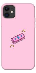 Чехол itsPrint Simple pink money для Apple iPhone 11 (6.1")