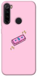 Чехол itsPrint Simple pink money для Xiaomi Redmi Note 8