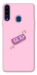 Чехол itsPrint Simple pink money для Samsung Galaxy A20s