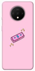 Чехол itsPrint Simple pink money для OnePlus 7T
