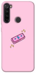 Чехол itsPrint Simple pink money для Xiaomi Redmi Note 8T