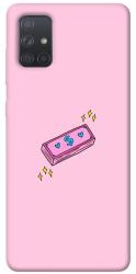 Чехол itsPrint Simple pink money для Samsung Galaxy A71