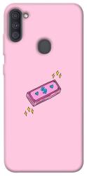 Чехол itsPrint Simple pink money для Samsung Galaxy A11