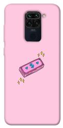 Чехол itsPrint Simple pink money для Xiaomi Redmi Note 9 / Redmi 10X