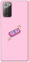 Чехол itsPrint Simple pink money для Samsung Galaxy Note 20