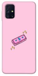 Чехол itsPrint Simple pink money для Samsung Galaxy M31s