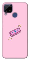 Чехол itsPrint Simple pink money для Realme C15
