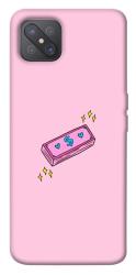 Чехол itsPrint Simple pink money для Oppo A92s
