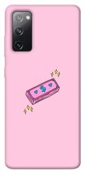 Чехол itsPrint Simple pink money для Samsung Galaxy S20 FE