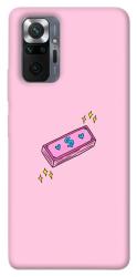 Чехол itsPrint Simple pink money для Xiaomi Redmi Note 10 Pro
