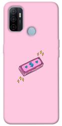 Чехол itsPrint Simple pink money для Oppo A53 / A32 / A33