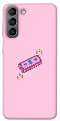 Чехол itsPrint Simple pink money для Samsung Galaxy S21
