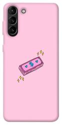 Чехол itsPrint Simple pink money для Samsung Galaxy S21+