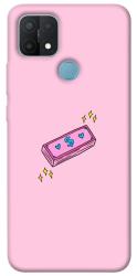 Чехол itsPrint Simple pink money для Oppo A15s / A15