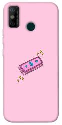 Чохол itsPrint Simple pink money для TECNO Spark 6 Go