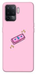 Чехол itsPrint Simple pink money для Oppo Reno 5 Lite