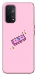 Чехол itsPrint Simple pink money для Oppo A54 4G