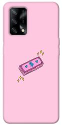 Чехол itsPrint Simple pink money для Oppo A74 4G