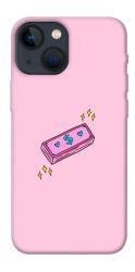 Чехол itsPrint Simple pink money для Apple iPhone 13 mini (5.4")