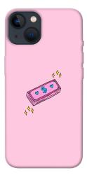 Чехол itsPrint Simple pink money для Apple iPhone 13 (6.1")