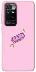 Чехол itsPrint Simple pink money для Xiaomi Redmi 10
