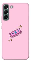 Чехол itsPrint Simple pink money для Samsung Galaxy S22+