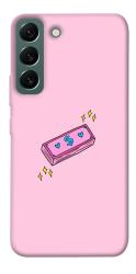 Чехол itsPrint Simple pink money для Samsung Galaxy S22