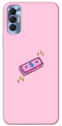 Чохол itsPrint Simple pink money для TECNO Spark 8P