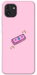 Чехол itsPrint Simple pink money для Samsung Galaxy A03