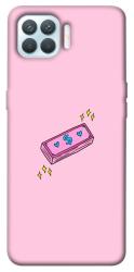Чехол itsPrint Simple pink money для Oppo F17 Pro