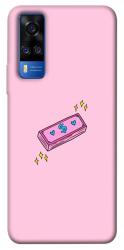 Чехол itsPrint Simple pink money для Vivo Y51a