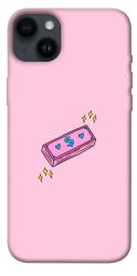 Чехол itsPrint Simple pink money для Apple iPhone 14 Plus (6.7")