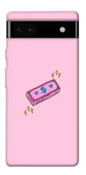 Чехол itsPrint Simple pink money для Google Pixel 6a