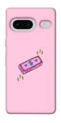 Чехол itsPrint Simple pink money для Google Pixel 7