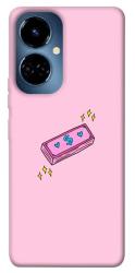 Чехол itsPrint Simple pink money для TECNO Camon 19 (CI6n) / 19 Pro (CI8n)